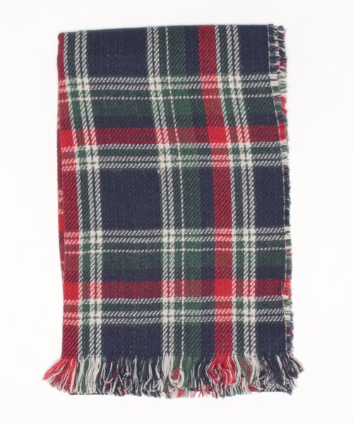 AVALON ストール マフラー リバーシブルチェックストール レディース