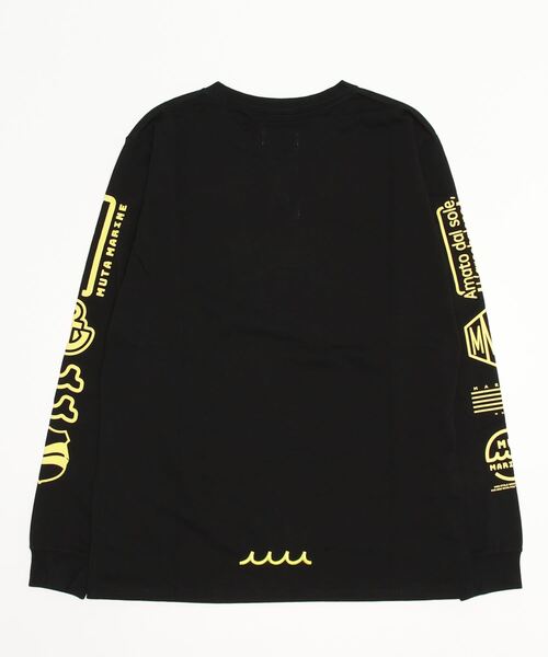【MUTAMARINE】ムータマリン 2XL Tシャツ 長袖 刺繍 ブラック 国内発送【muta MARINE】ロングスリーブTシャツ (MARLIN) 全3色