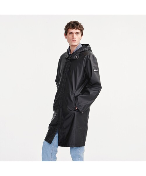 新品タグ付き　AIGLE 撥水カロンブフーデッドジャケット　マウンテンパーカー 新品タグ付き AIGLE 撥水カロンブフーデッドジャケット