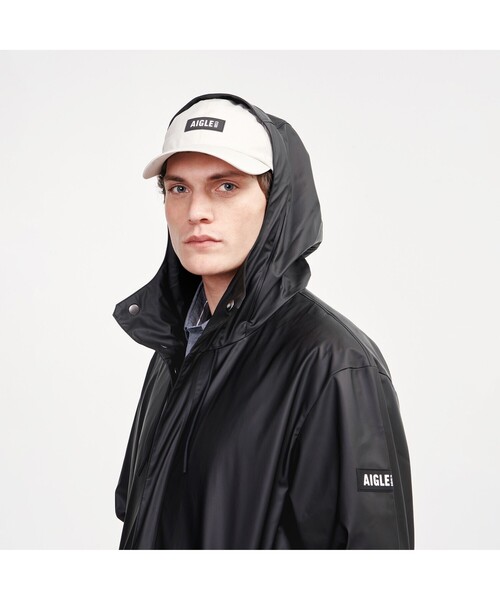 PAUL&JOE AIGLE フードジャケット　レインジャケット GORE－TEX ゴアテックス 透湿防水 防風 フーデッド