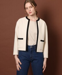DRESSTERIOR ジャケット ノーカラージャケット 「セットアップ可