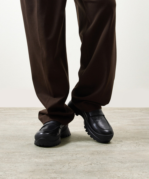ローファー PADRONE パドローネ / LOAFERS with 884C Vibram ビブラムソールローファー / PU8840-2002の画像