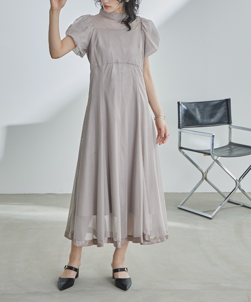 niana ドレス シャイニーチュールパフスリーブドレス : ZOZOTOWN niana ドレス シャイニーチュールパフスリーブドレス : ZOZOTOWN