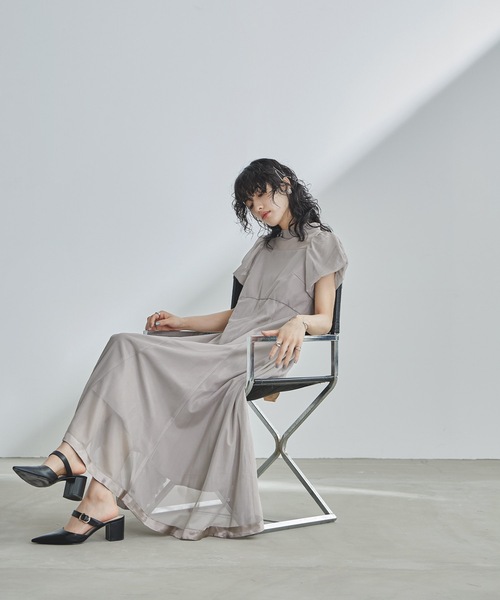 【新品】結婚式 お呼ばれ シャイニーチュールパフスリーブドレス パーティードレス niana ドレス シャイニーチュールパフスリーブドレス : ZOZOTOWN