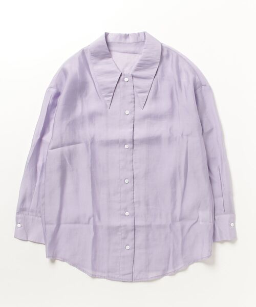 ブラウス シャツ Purple Fine Shirt レディース