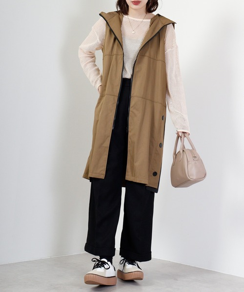 ベスト ジレ a.n.l フーデッドベスト レディース ベスト ジレ a.n.l フーデッドベスト レディース : ZOZOTOWN