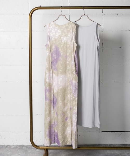 ANOGH ワンピース CUT JACQUARD STRETCH DRESS レディース : ZOZOTOWN  