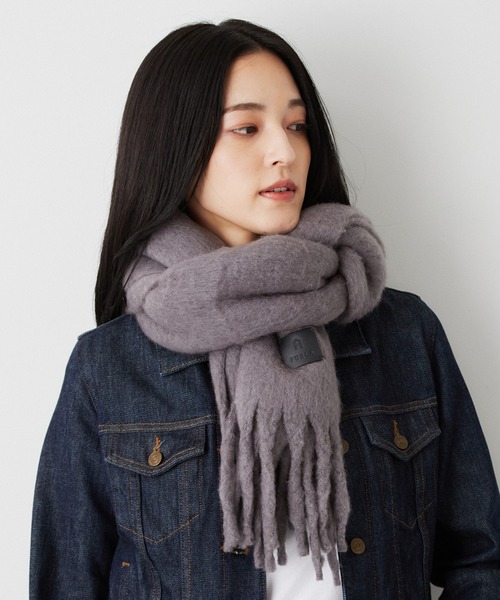 FURLA（フルラ） マフラー ストール 「WEB限定」シャギーボリューム