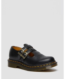 【Dr.Martens】8065ナッパメリージェーン ディケイドローズ 8065 Decayed Roses Nappa Mary Jane Shoes in Black | Dr. Martens