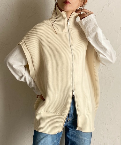 cloche CLOCHE クロシェ ベスト 512-85562 レディース ジレ