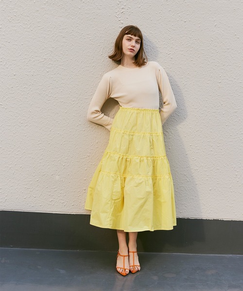 LOULOU WILLOUGHBY ワンピース 「LOULOU WILLOUGHBY」タフタ