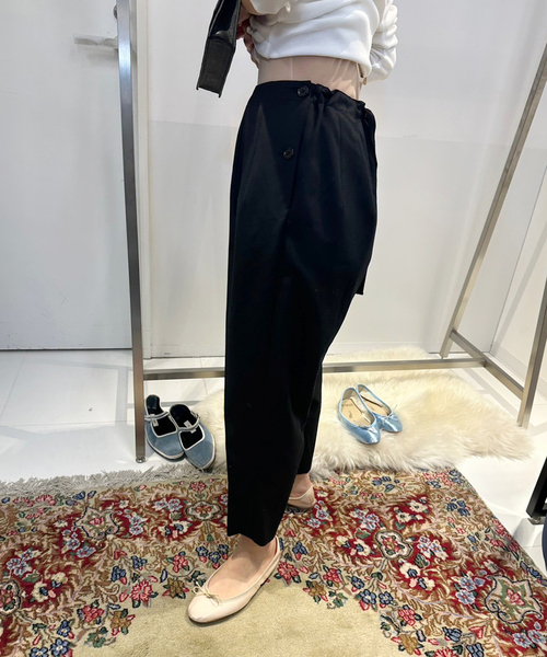 EDIT. FOR LULU（エディットフォールル） パンツ ギャバジン カプリ
