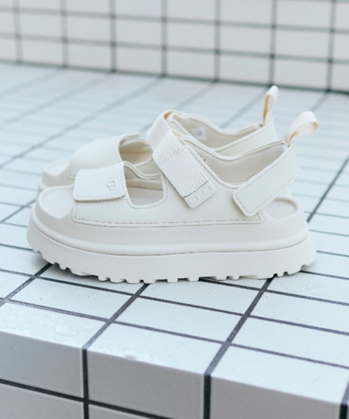 UGG Australia（アグオーストラリア） 厚底 ugg サンダル W GOLDENGLOW