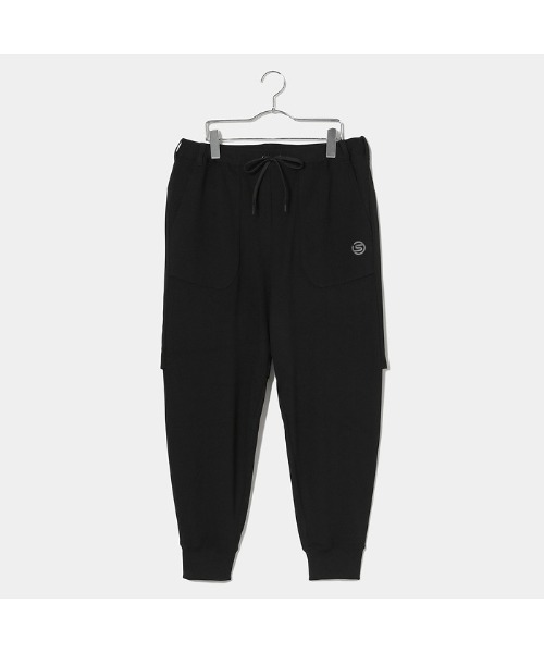 SKINS GOLF ブラックメンズパンツ　M SKINS（スキンズ） パンツ 「/GOLF」37.5 ジャージロングパンツ メンズ