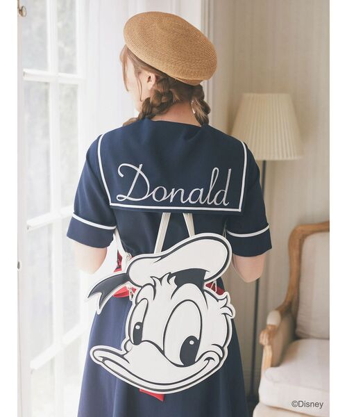 新品 未開封 アリーム Disney  ドナルド モノトーン フェイスバッグ ドナルド/モノトーンフェイスバッグ/Areeam（アリーム）のその他バッグ