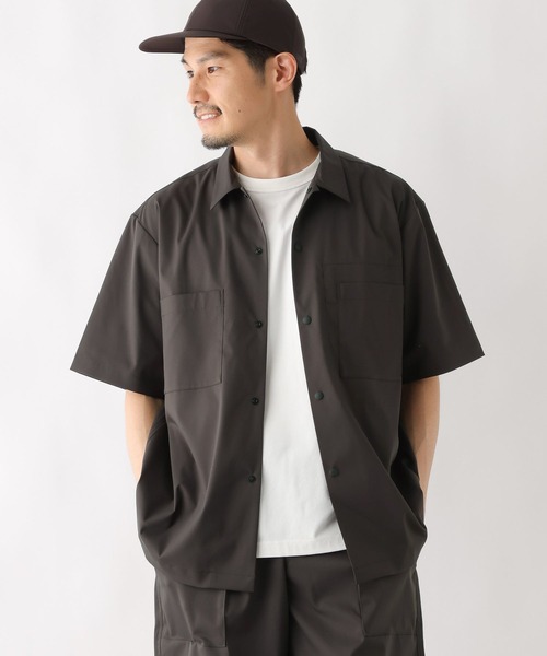 GLOBAL WORK シャツ WWS 撥水速乾シャツ/118417 メンズ