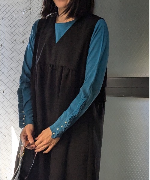 ニット セーター 「SONO/ソーノ」VIS./Po エッセンシャルセミワイドニットプルオーバー レディース