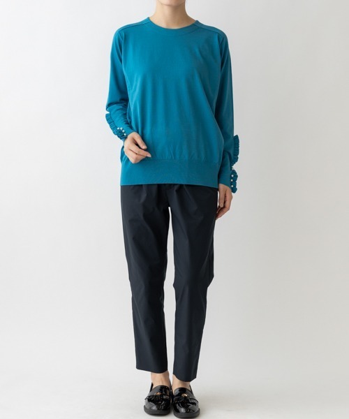 ニット セーター 「SONO/ソーノ」VIS./Po エッセンシャルセミワイドニットプルオーバー レディース Sono ニット セーター 「SONO/ソーノ」VIS./Po エッセンシャル