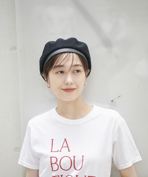 新品　La Maison de Lyllis（ラメゾンドリリス）　ベレー帽 セール】【La Maison de Lyllis/ラ メゾン ド リリス】 STONCH