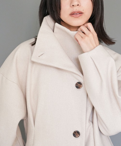 mili an deni（ミリアンデニ） コート チェスターコート ウェスト絞り