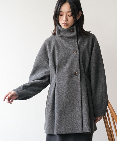 mili an deni（ミリアンデニ） コート チェスターコート ウェスト絞り