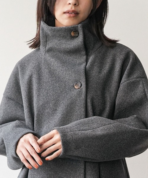 mili an deni（ミリアンデニ） コート チェスターコート ウェスト絞り