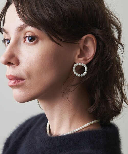 最新デザインの STEVEN EARRINGS/ピアス DIEZ」HOLIDAY 「SASKIA ピアス ALAN アクセサリー