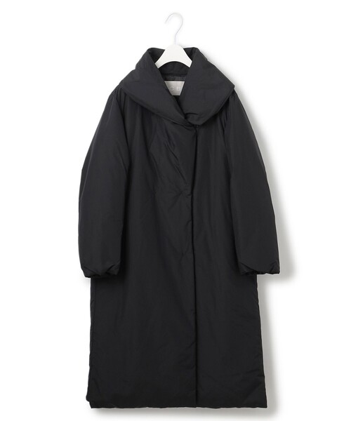 ICB*アイシービー　ロングダウンコート　ジャケット　大きいサイズ46 黒 ICB（アイシービー） ダウンコート ダウンジャケット ADSダウン