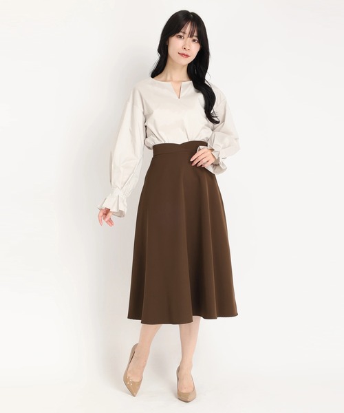 【新品未使用】美人百科掲載　2025ストロベリーフィールズ　完売フレアスカート STRAWBERRY-FIELDS（ストロベリーフィールズ） スカート フレアー