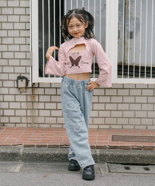 Cherryページ　Tシャツパンツセット　ぬい服 6点までメール便可] ぬいぐるみ用 服 3点セット パーカー ベース