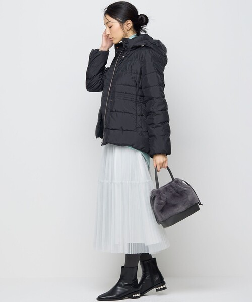 組曲（KUMIKYOKU） ダウンコート ダウンジャケット ライトタフタ
