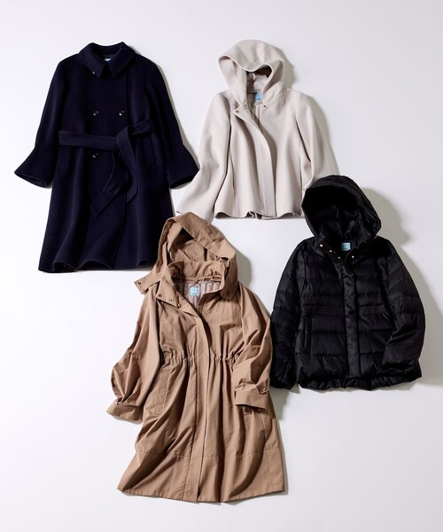 組曲（KUMIKYOKU） ダウンコート ダウンジャケット ライトタフタ