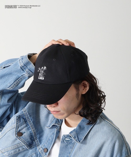 PEANUTS キャップ 帽子 LIFE WORK DESIGN WORKSON ローキャップ
