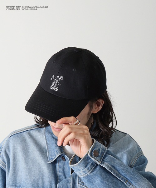 PEANUTS キャップ 帽子 LIFE WORK DESIGN WORKSON ローキャップ