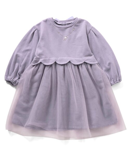 ファミリア❤︎チェック ワンピース フォーマル スカラップ 130 ファミリア❤︎チェック ワンピース フォーマル スカラップ 130