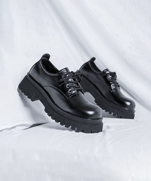 shoes365 ビジネスシューズ 「shoes365」メンズ PUレザーハイソール