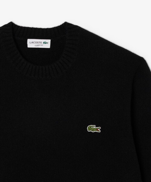 【ラコステ】/LACOSTE/ニットセーター/トレーナー/M/サイズ3/日本製 LACOSTE（ラコステ） セーター ニット エッセンシャルカシミヤニット