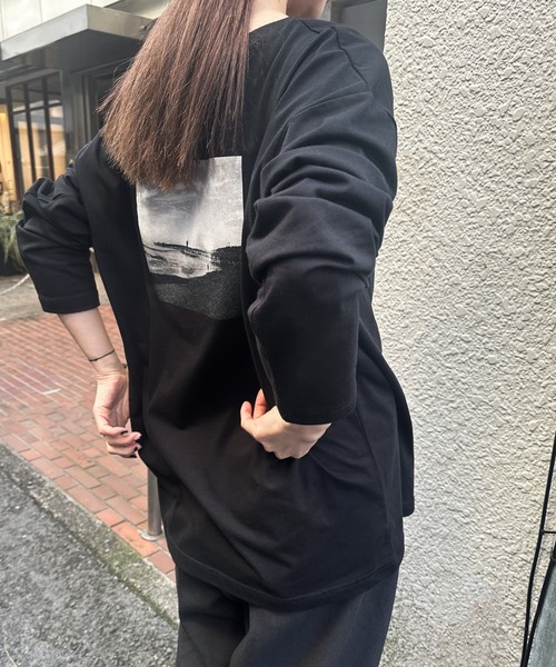 【激レア】hth バックプリント　ロンT 激レア】hth バックプリント ロンT - メルカリ