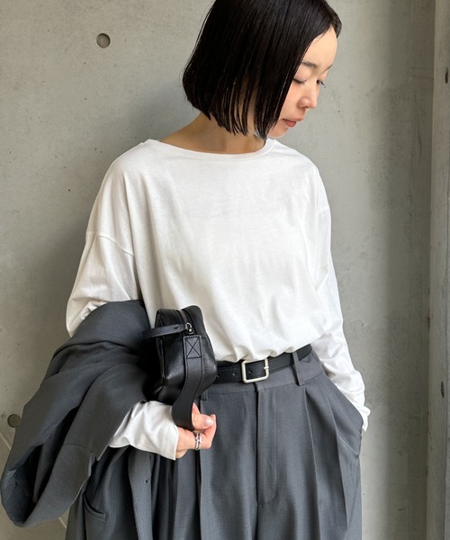 tシャツ アソートバックプリントロングTシャツ レディース : ZOZOTOWN