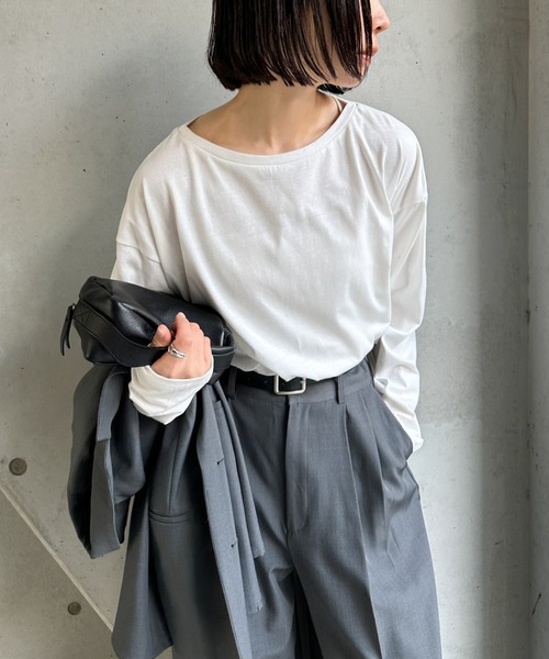 tシャツ アソートバックプリントロングTシャツ レディース : ZOZOTOWN