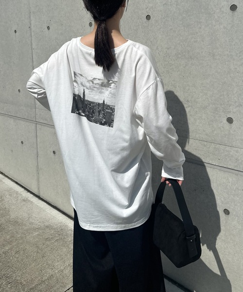 tシャツ 「新色追加」アソートバックプリントロングTシャツ