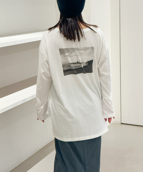 ✨️美品✨️サードマガジン　バックプリントロングTシャツ バックプリントロングTシャツ(A0843UTS012)｜THIRD MAGAZINE