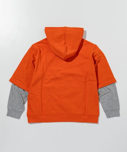 MARNI オレンジロゴ ホワイトパーカー MARNI（マルニ） トレーナー 入学式 Kids ＆ Junior ワンポイント
