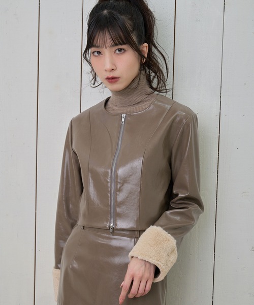 ジャケット ノーカラージャケット レディース : ZOZOTOWN Yahoo!店