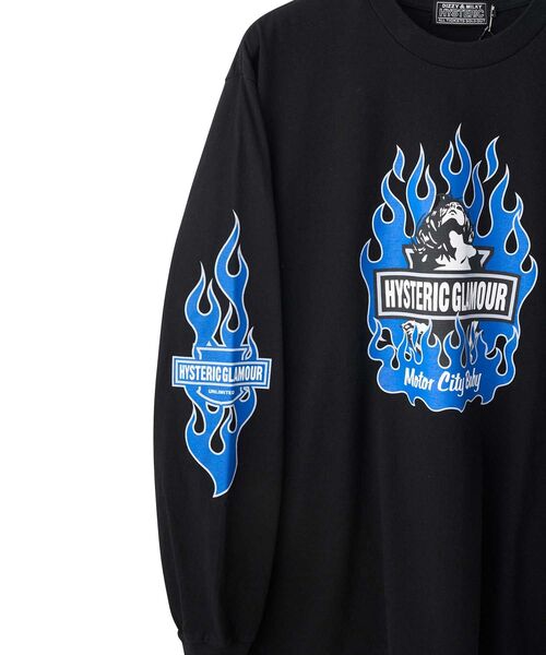 HYSTERIC GLAMOUR（ヒステリックグラマー） tシャツ MOTOR CITY BABY T
