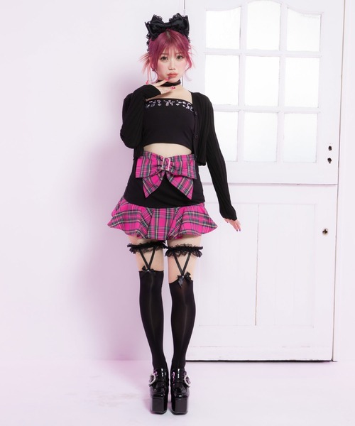 Diable baiser（ディアブルベーゼ） キャミソール ビジューギャル