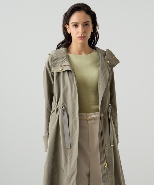 ANAYI（アナイ） コート 38 カーキ レディース : ZOZOTOWN Yahoo!店