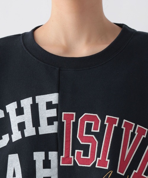 LOWRYS FARM（ローリーズファーム） tシャツ ロゴリメイクウラケプル