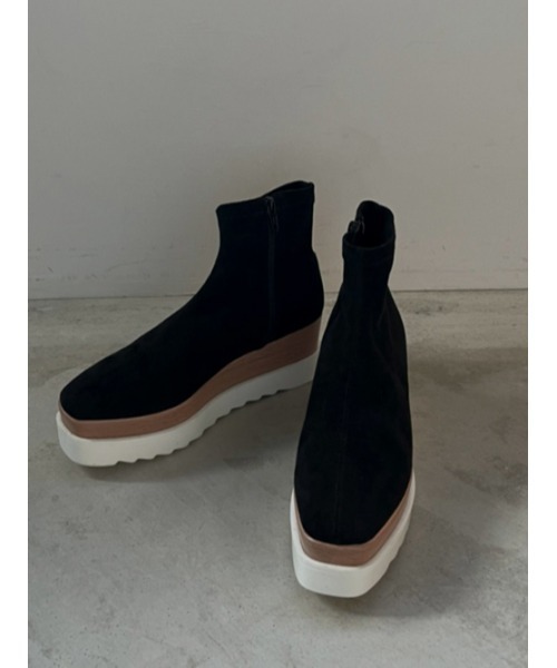 「AMAIL」 ショートブーツ S ブラック レディース_画像7