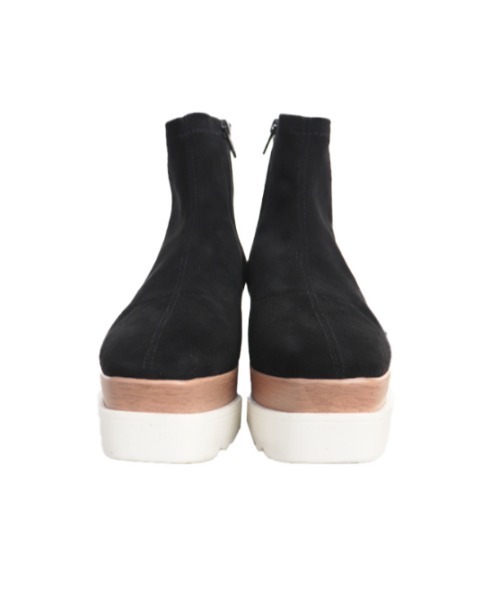 「AMAIL」 ショートブーツ S ブラック レディース_画像9